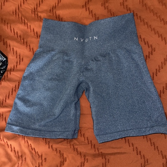 Nvgtn like new Blue shorts - Picture 2 of 3